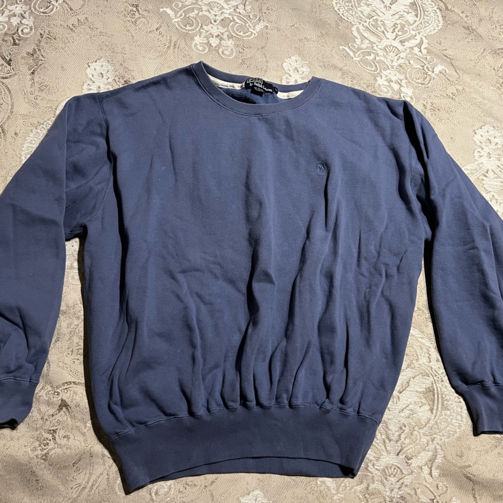 Ralph Lauren Sweatshirt Crewneck Cozy Blue-Gray